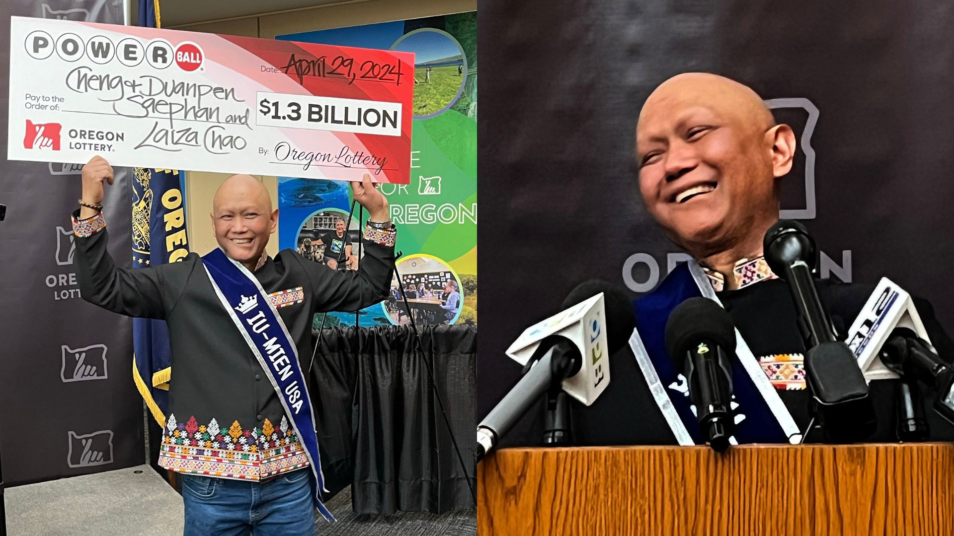One of the winners of the record-breaking jackpot is an immigrant from Laos and has been battling cancer for the last eight years.