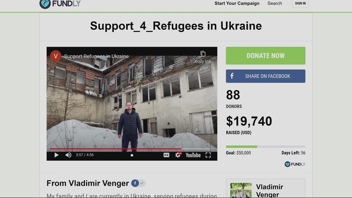 Vancouver man back in Ukraine and helping to feed, shelter refugees