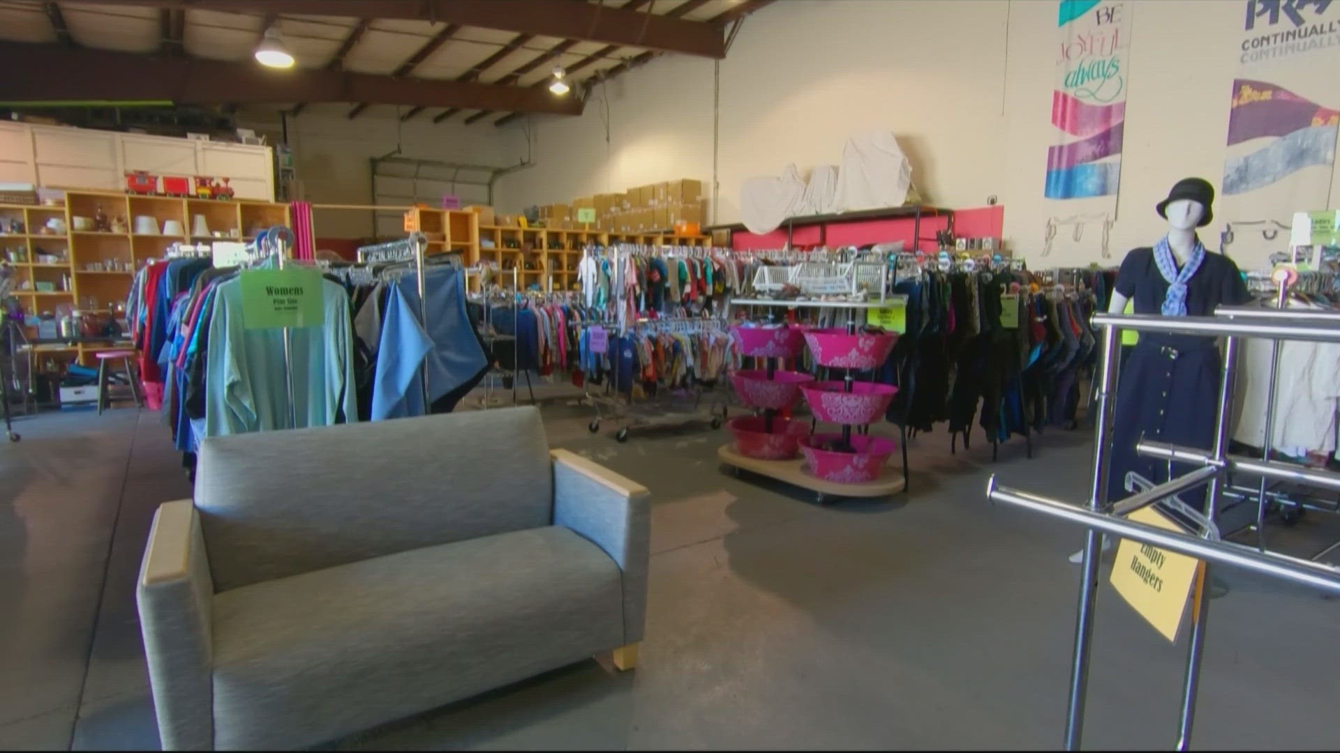 For over 23 years, The Giving Closet has served as a free community store for those in need. It's now at risk of closing after losing three major financial donors.