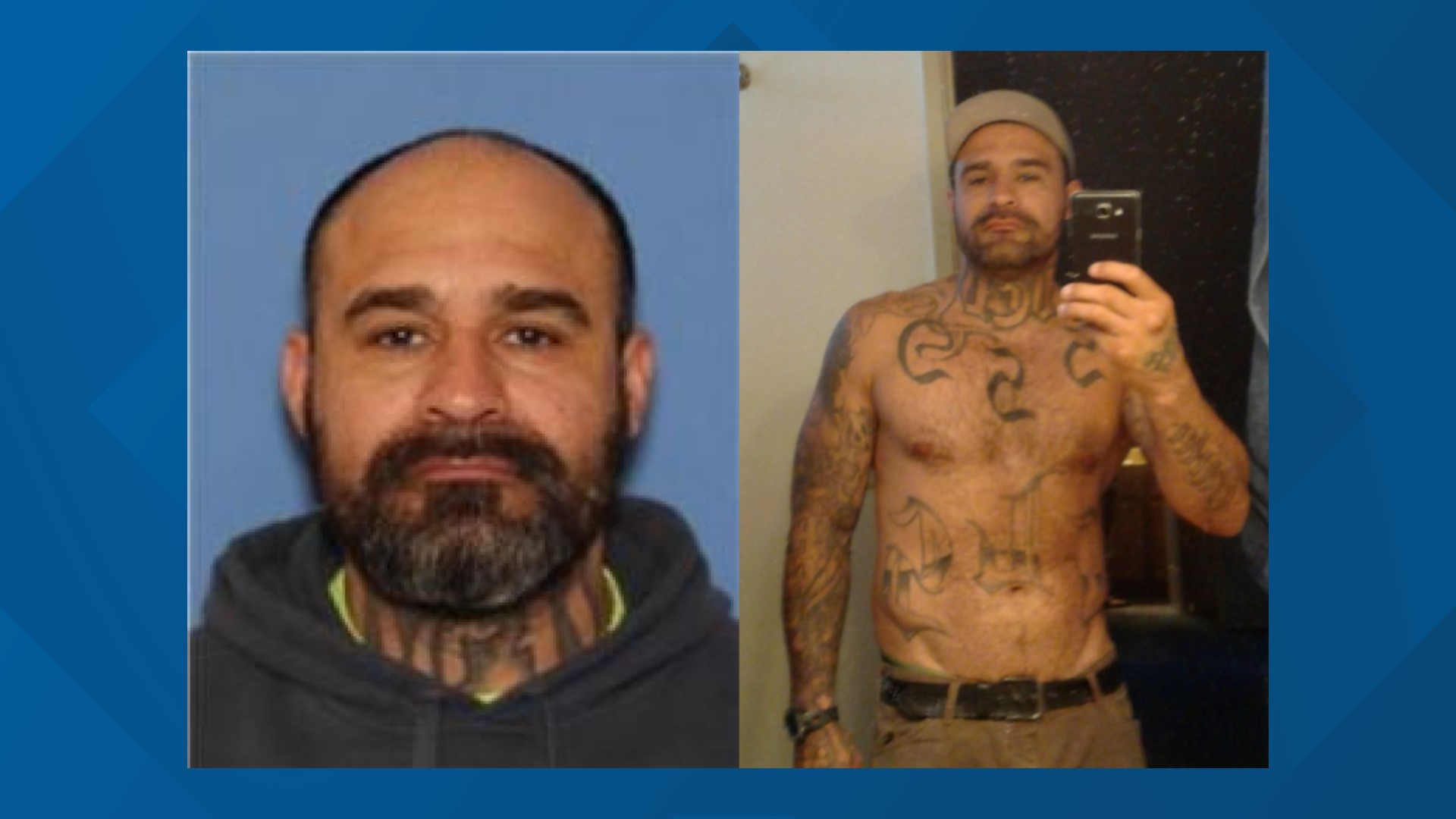 A woman later identified as Kathryn Muhlbach, 27, was found dead Dec. 9. Jose Antonio Caraballo, 43, is on the run and wanted for her murder, police said.