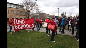 Oregon Teacher Walkout Everything You Need To Know Kgw Com