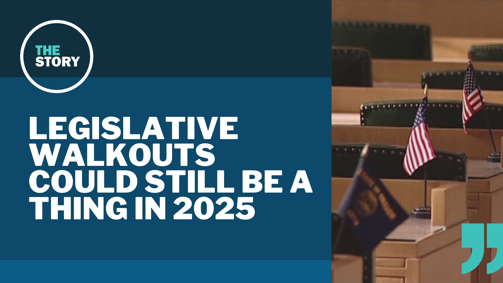 Democrats have a supermajority but not enough for a quorum, which means walkouts are still effective. But Measure 113 means Republicans will pay a price for walking.