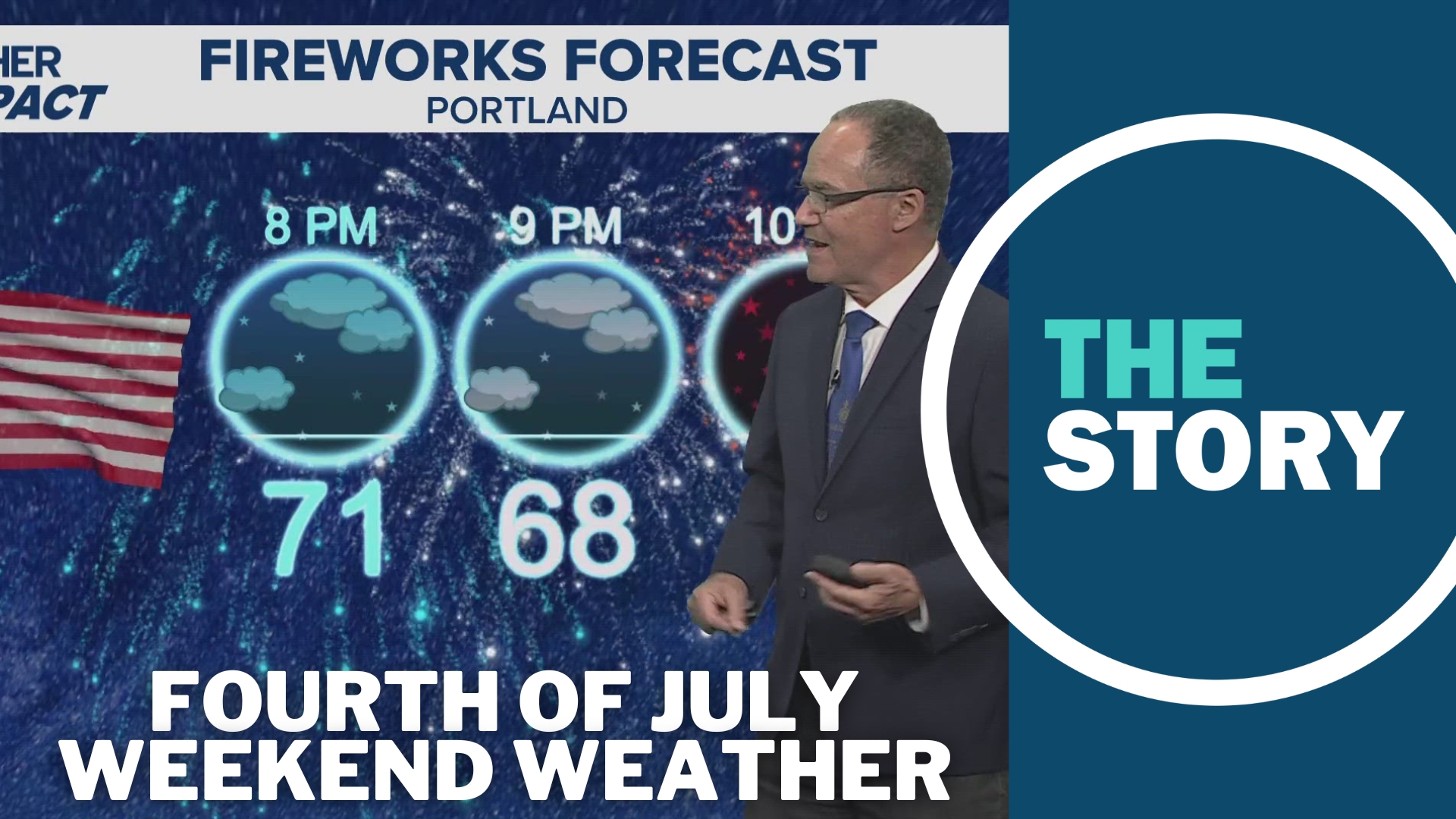 Here's what the Fourth of July fireworks forecast looks like | kgw.com