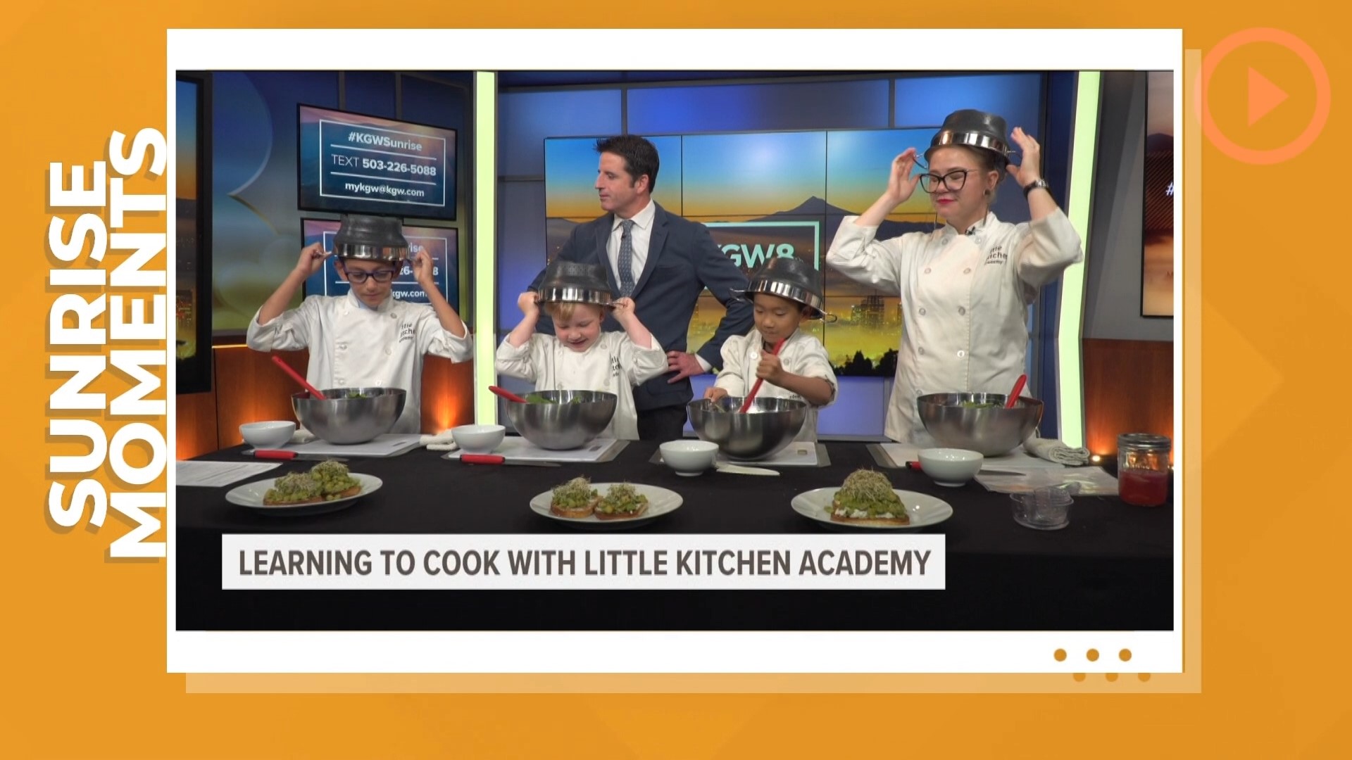 KGW Sunrise looks back at some fun moments of the week, including a visit from the chefs at Little Kitchen Academy and a preview of the Portland Juggling Festival.