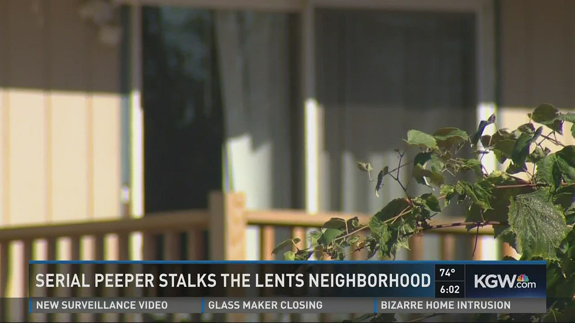 Women say 'peeping tom' has been in neighborhood for years