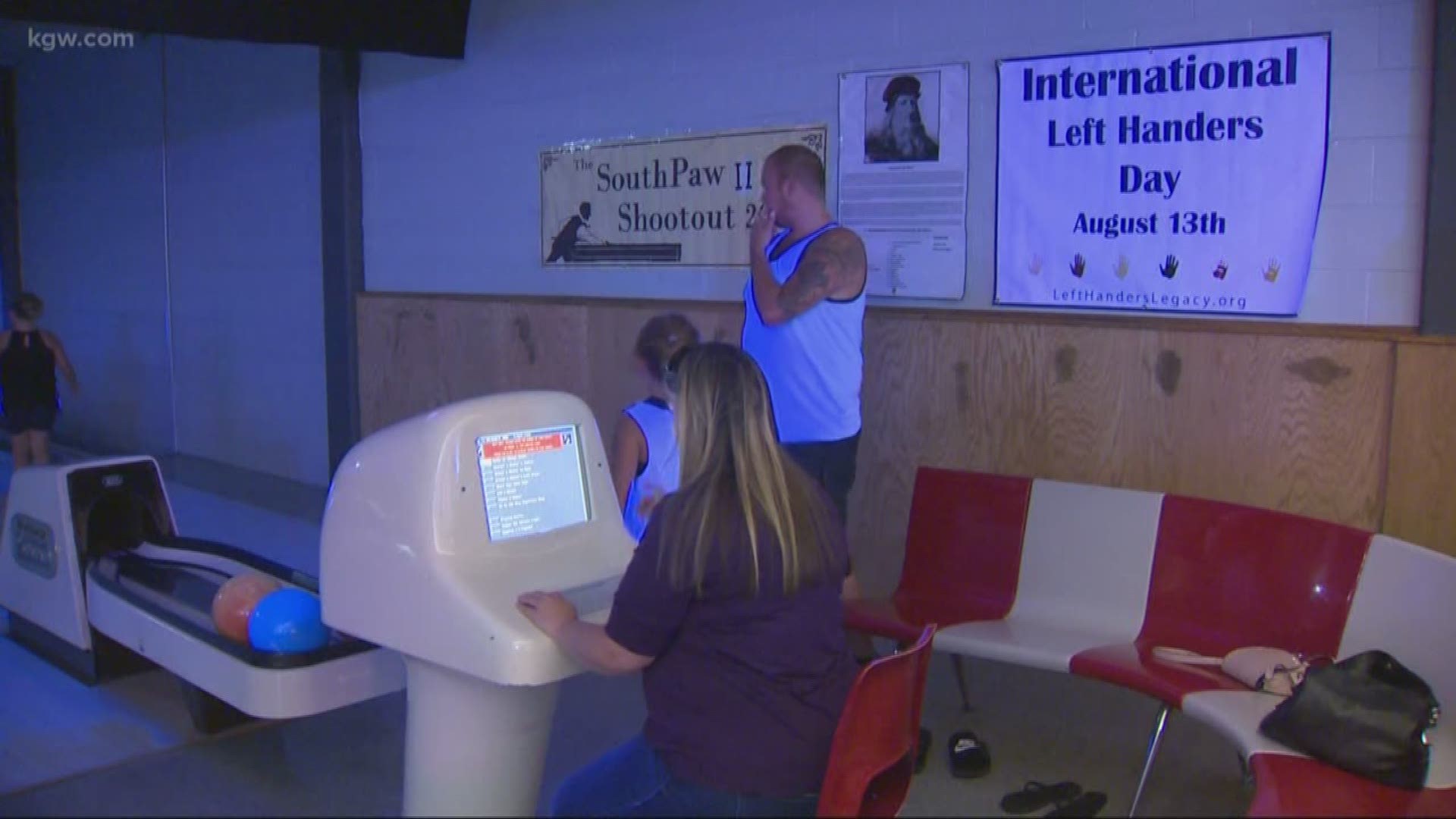 There was a one-of-a-kind bowling tournament in Milwaukie, Oregon on Sunday.