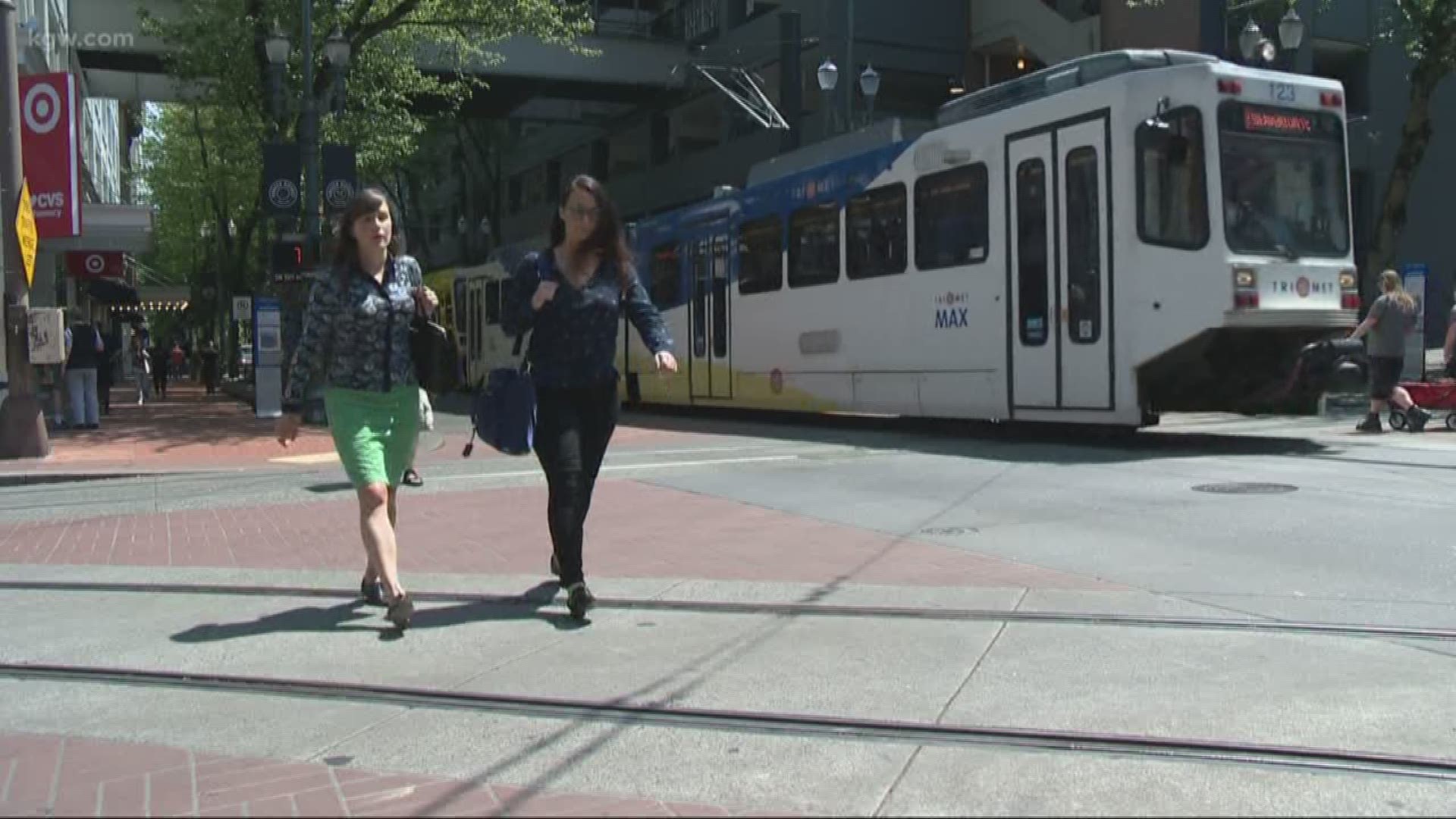 TriMet will have more buses and trains downtown to help people get around during the busy Saturday night.