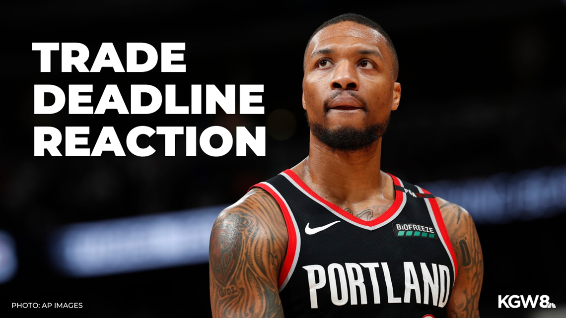 Reacting to the Portland Trail Blazers' NBA trade deadline moves | kgw.com