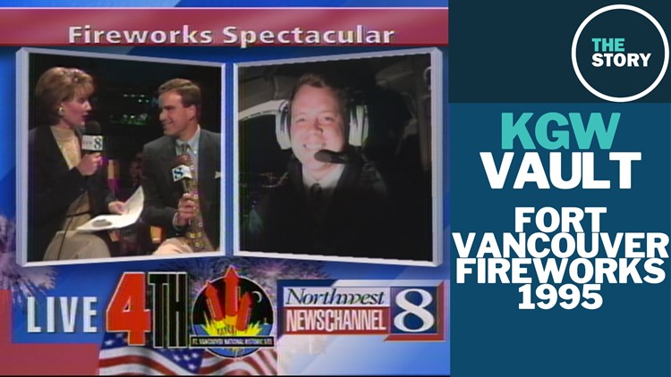 1995 Fort Vancouver fireworks | KGW Vault