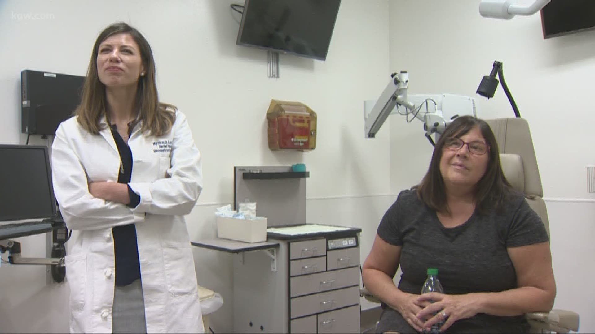 OHSU performing facial reanimation surgery. It is one of the few West Coast hospitals doing so. KGW. Sept. 25
