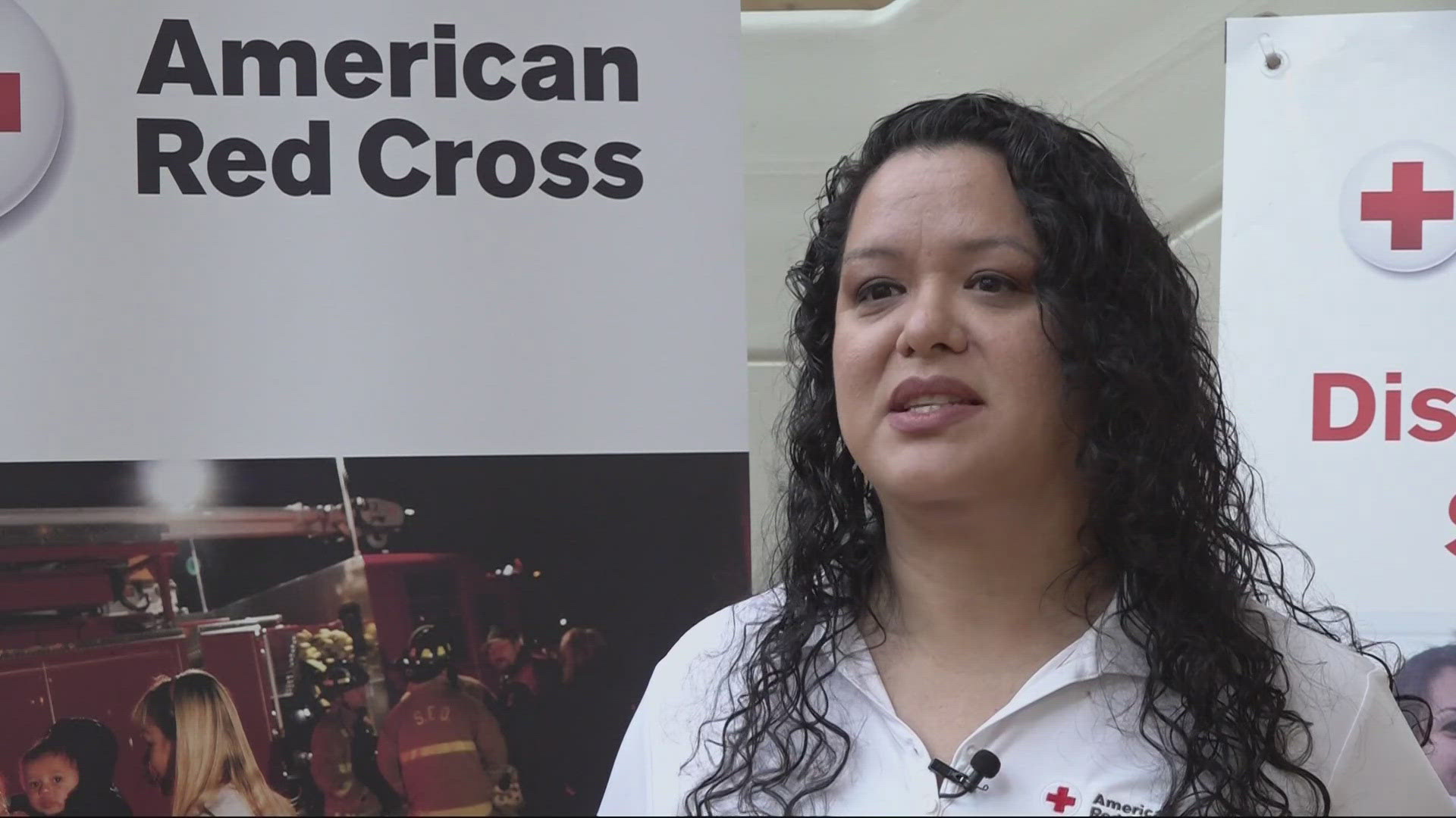 The Red Cross will hold a training session in Portland Friday to try and recruit more volunteers. Financial and blood donations can also help.