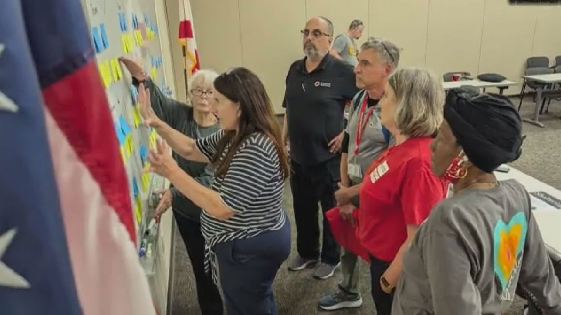 Red Cross volunteers are headed to provide relief aid and services to those impacted.