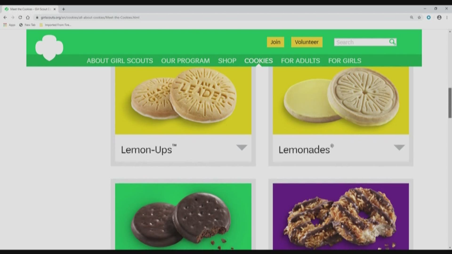 Going digital. How Girl Scouts cookie sales are going online.