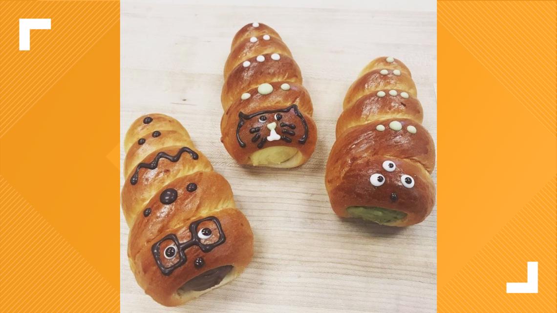 Check out some of the 70+ sweet and savory treats from Japanese bakery