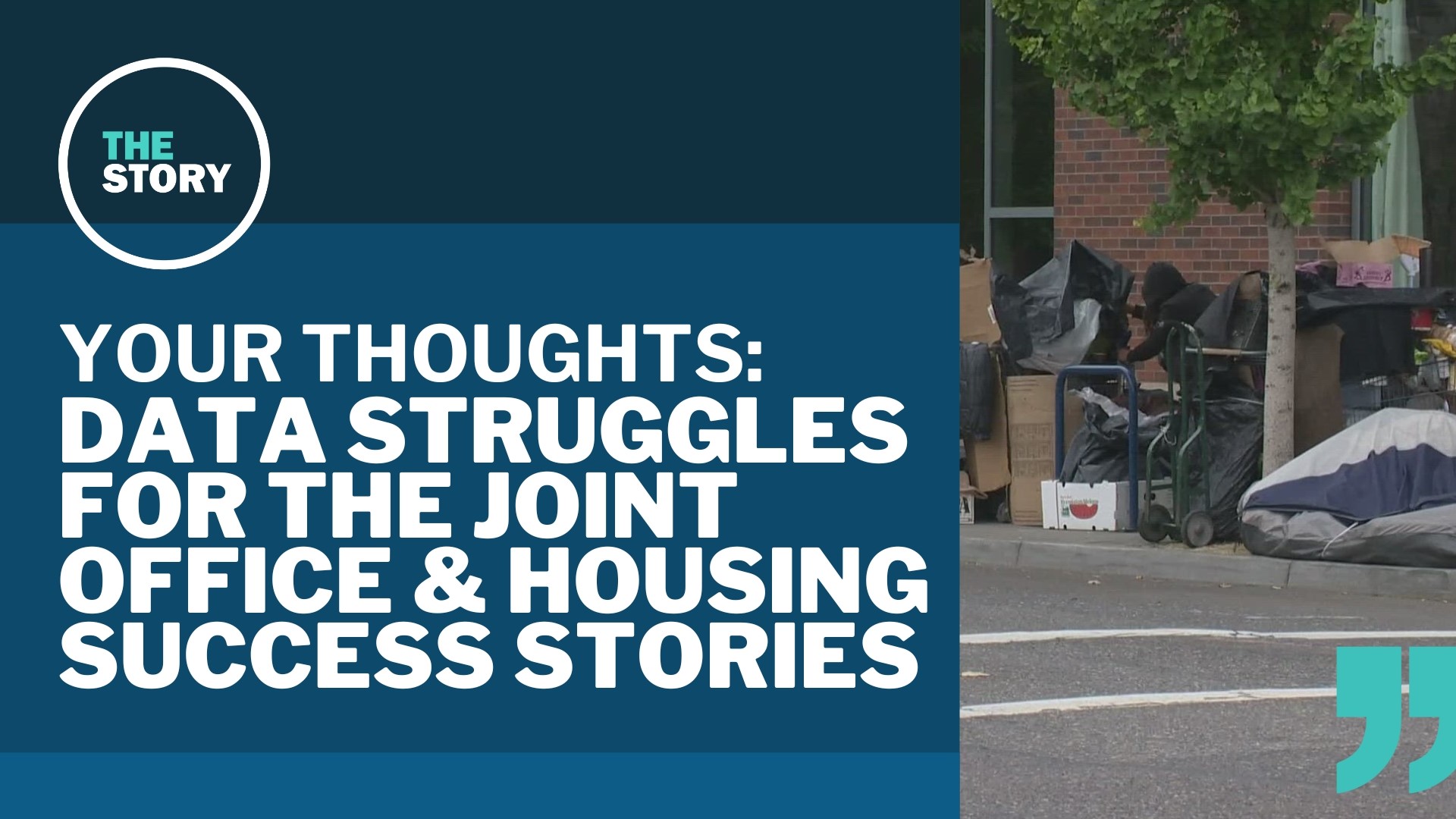 Yesterday we talked about the Joint Office of Homeless Service's big budget and lack of solid data, and success stories in Washington County and Houston, Texas.