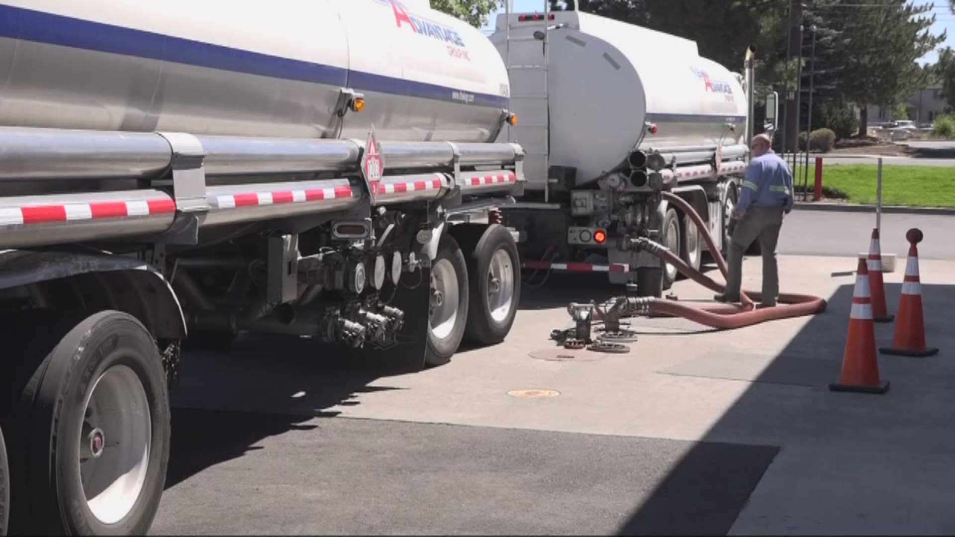 Gas stations run out of gas in Central Oregon ahead of eclipse