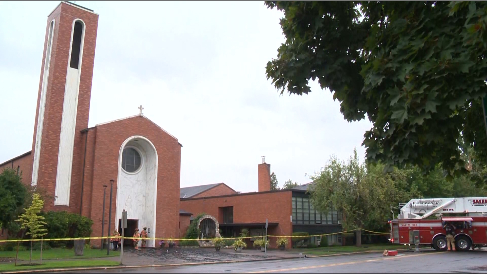 Last August, 49-year-old Billy Sweeten lit the recycling bins of St. Joseph's Catholic Church on fire, which spread through the building and damaged the roof.