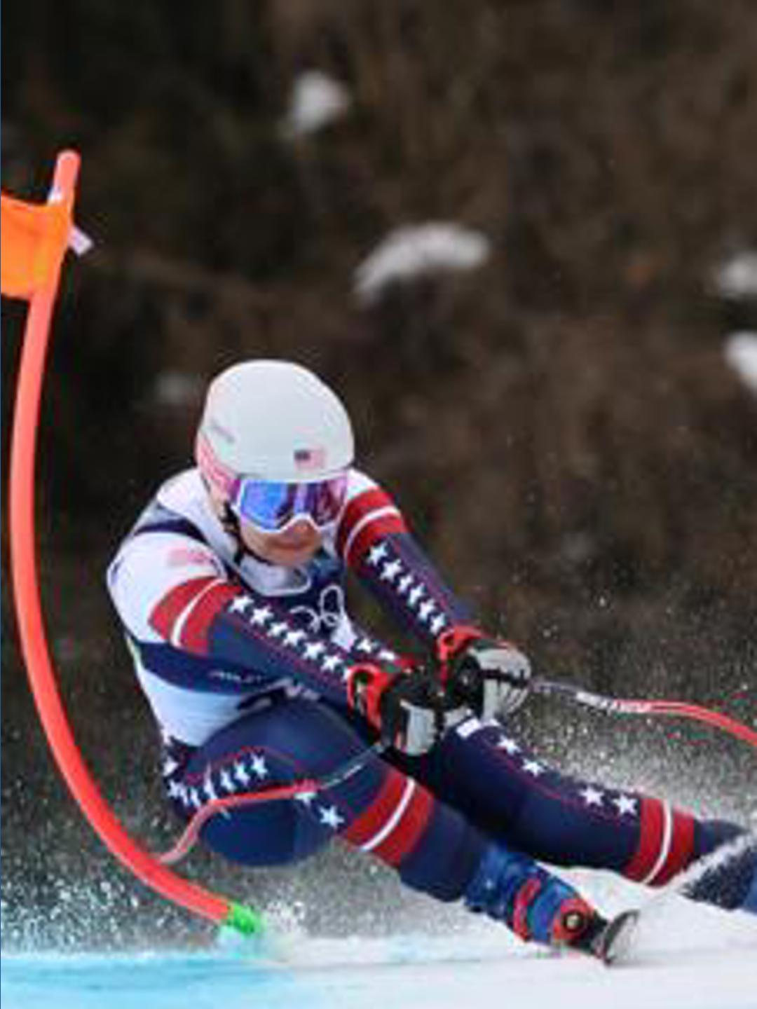 Here's how Jackie Wiles did in the super-G race at 2026 Winter Olympics ...