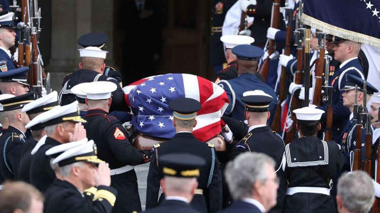Complete program for funeral of George H.W. Bush