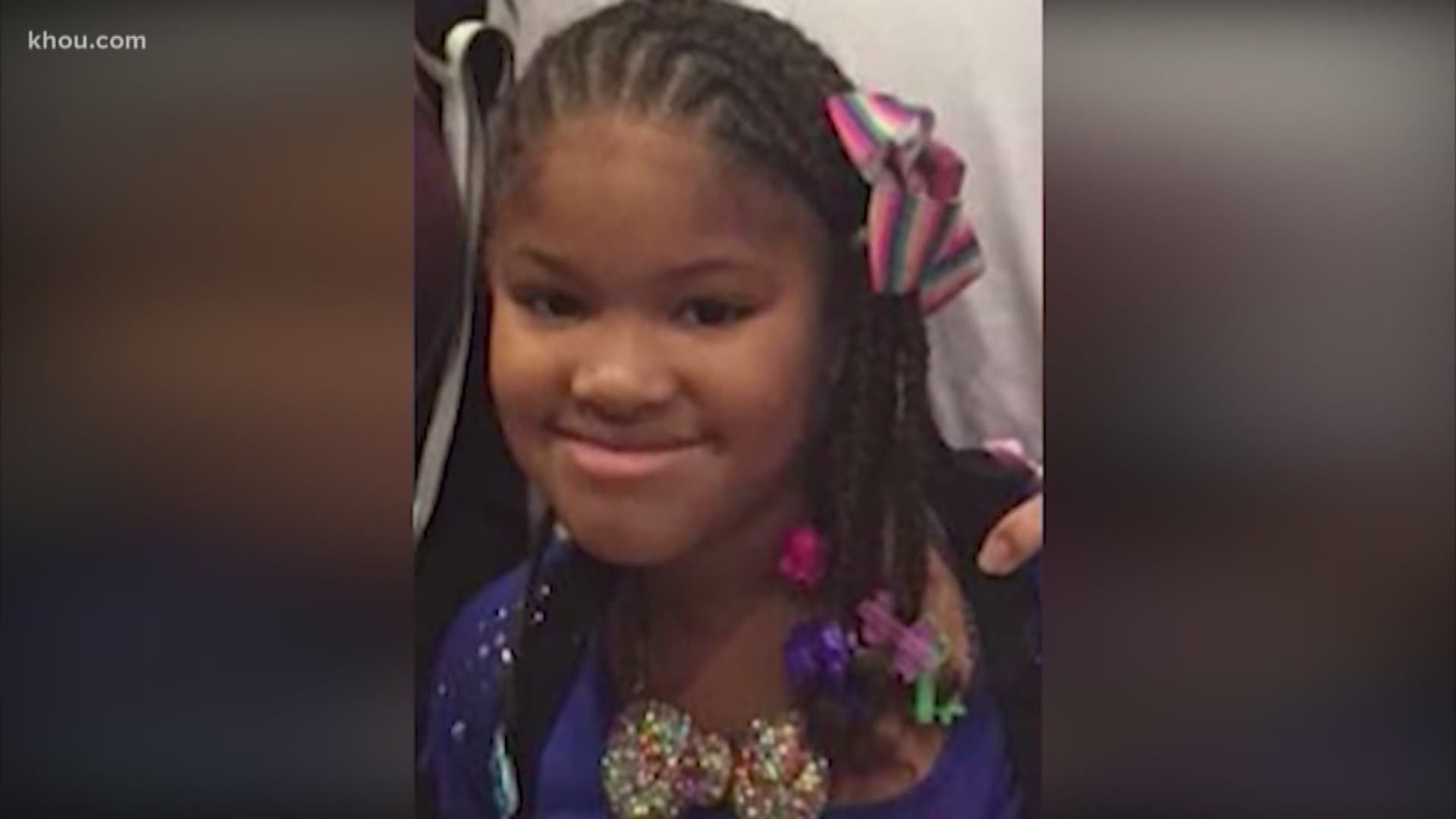A suspect in the death of 7-year-old Jazmine Barnes is out of jail on bond.