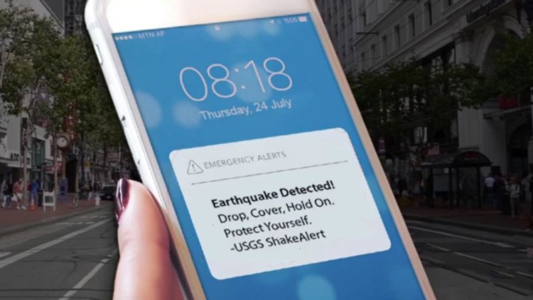 Here's how ShakeAlert will notify Washington residents if an earthquake shakes nearby