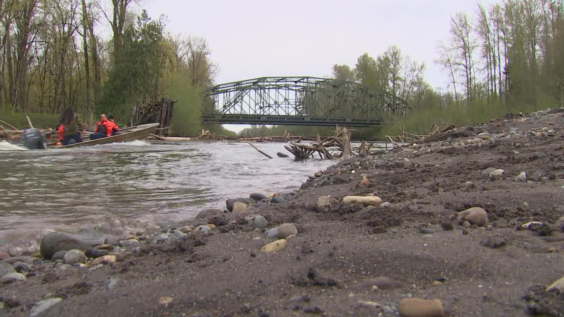 A U.S. Geological survey warns the bridge could be wiped out by a flood within the next 20 years. However, solutions could cost more than $4 billion.