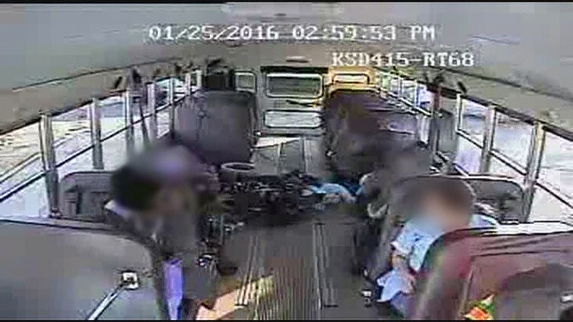 Video shows wheelchair tip over on school bus