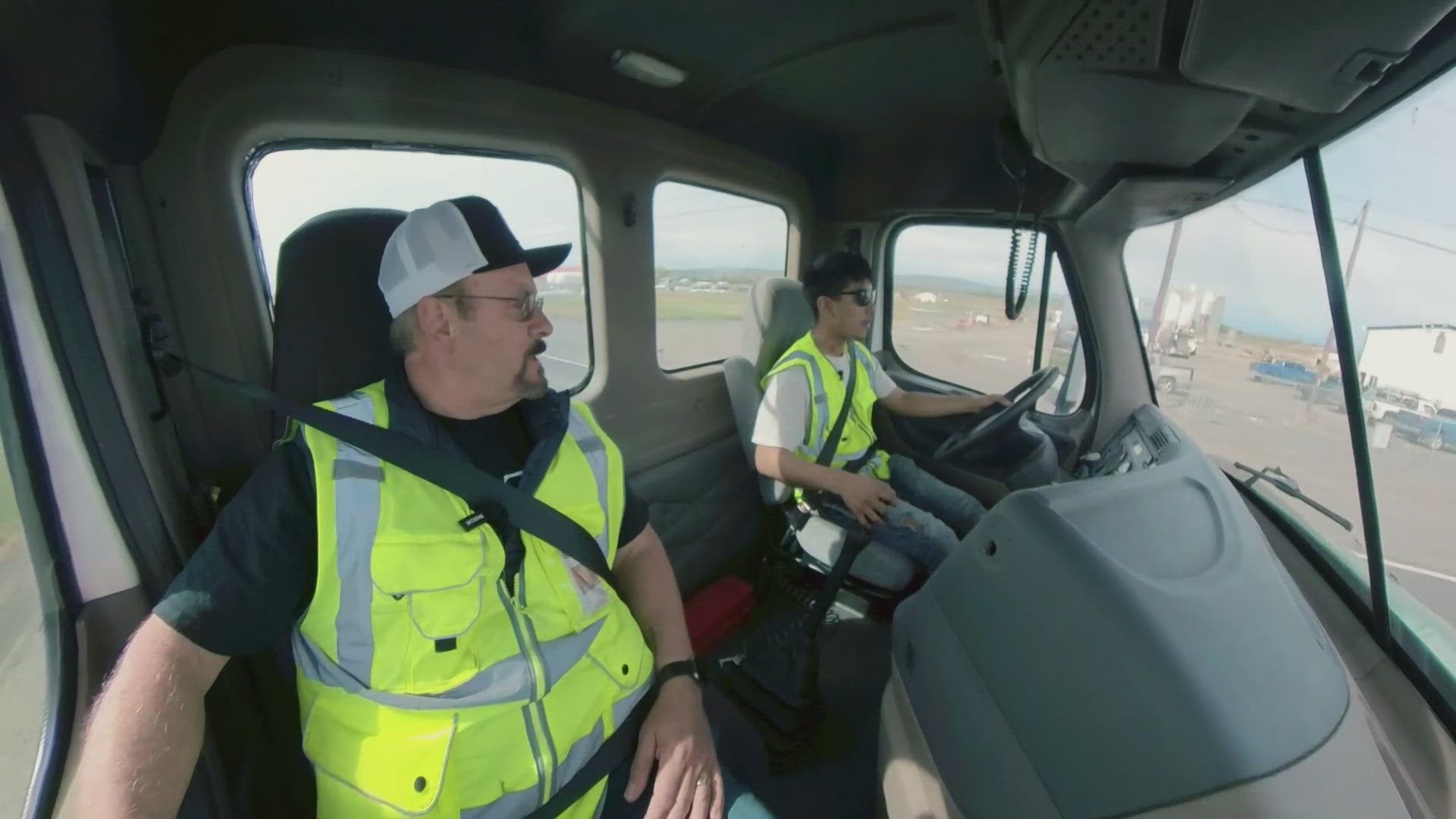 Othello High School’s newest course offering has 18-year-olds studying to earn their Commercial Drivers License.