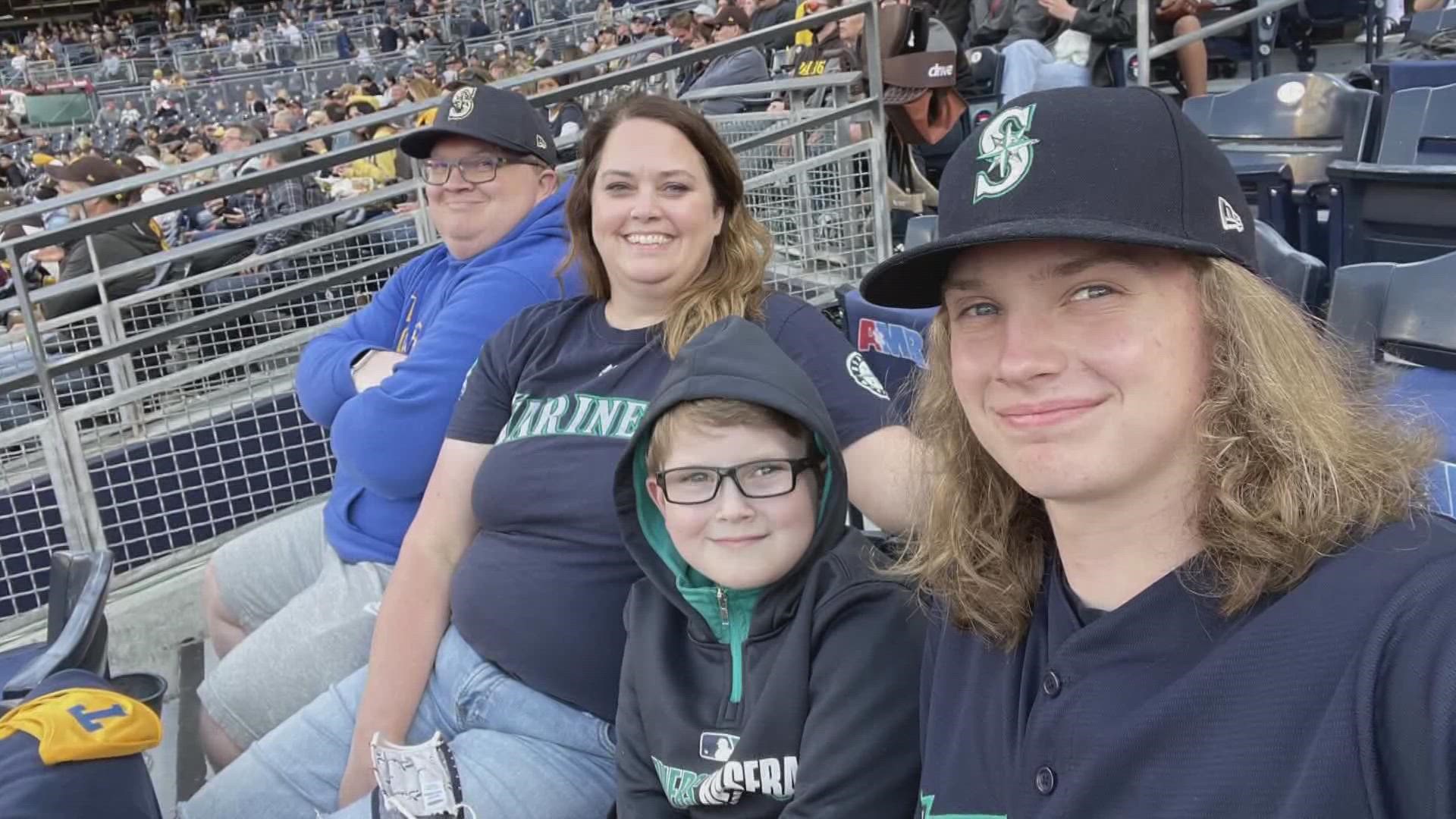 For young fans, this is the first they’ve experienced the Mariners in the postseason in their lifetime, fans like 18-year-old Preston Campbell.
