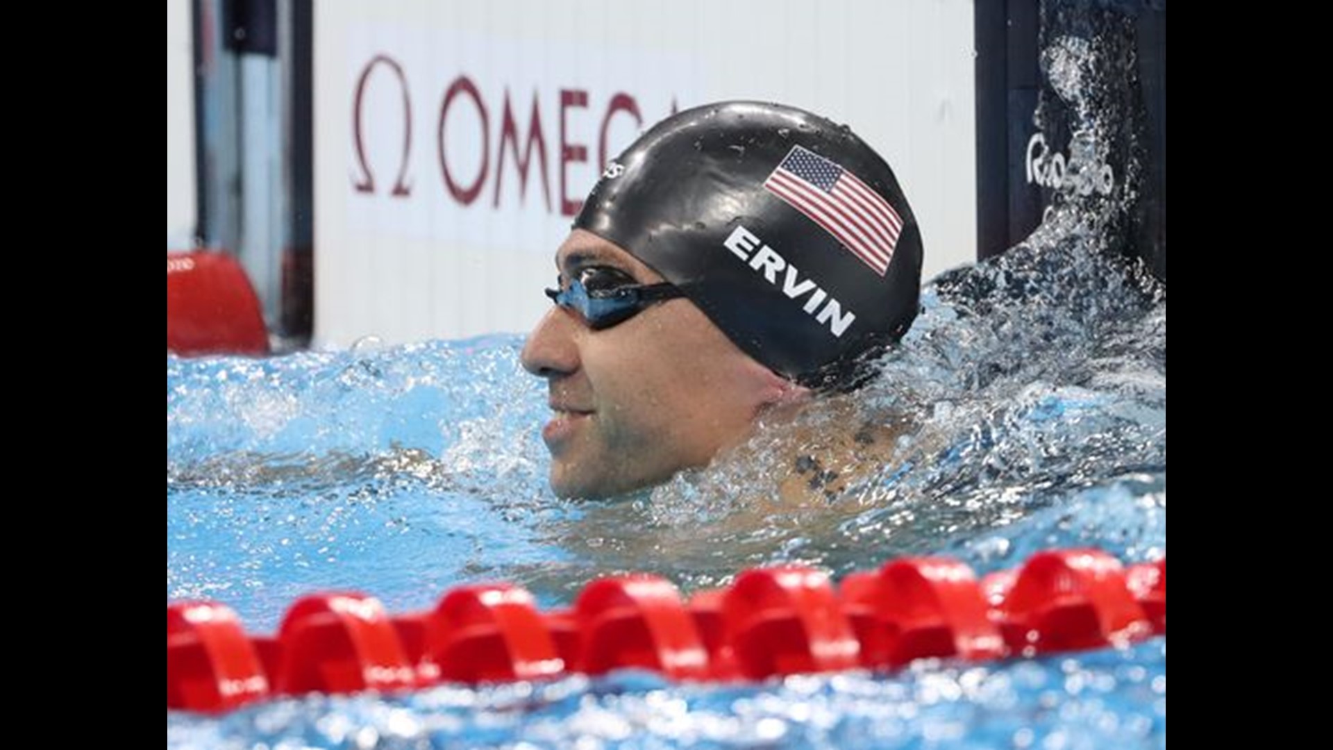 American Anthony Ervin Wins Mens 50 Freestyle Gold 