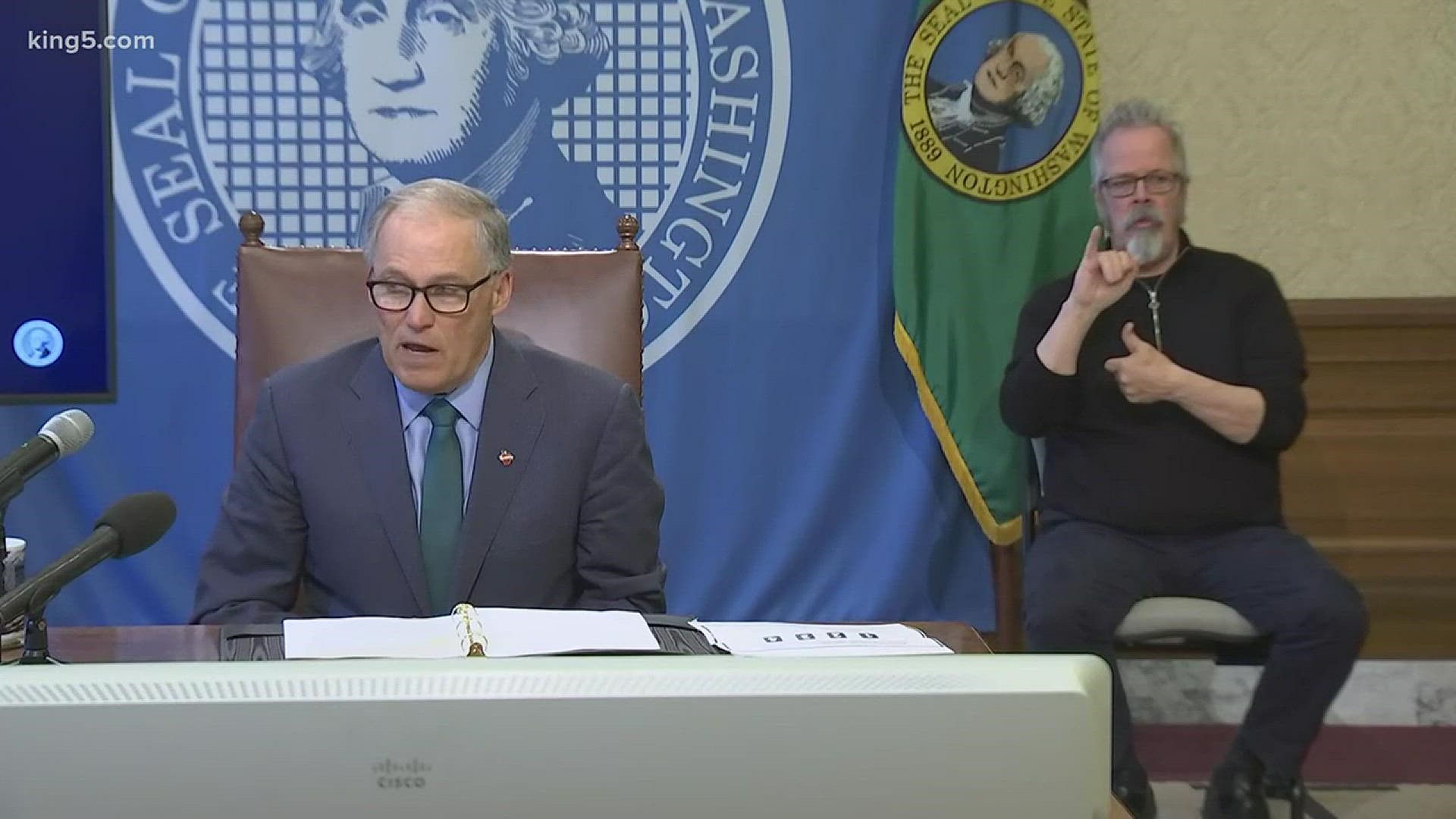Washington's stay-at-home orders are extended to May 31. Gov. Inslee outline a 4-phase approach to gradually reopening.