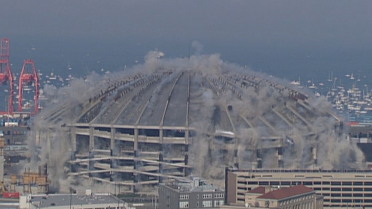Watch: The implosion of Seattle's Kingdome was 20 years ago today