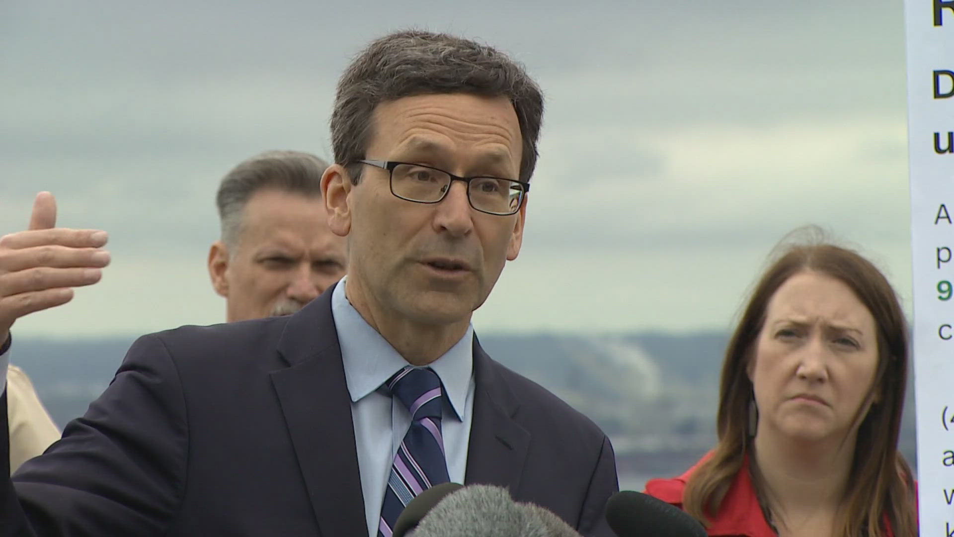 If the election were held today, Democratic Attorney General Bob Ferguson would win 50% of the vote, and former Republican Congressman Dave Reichert would win 34%.