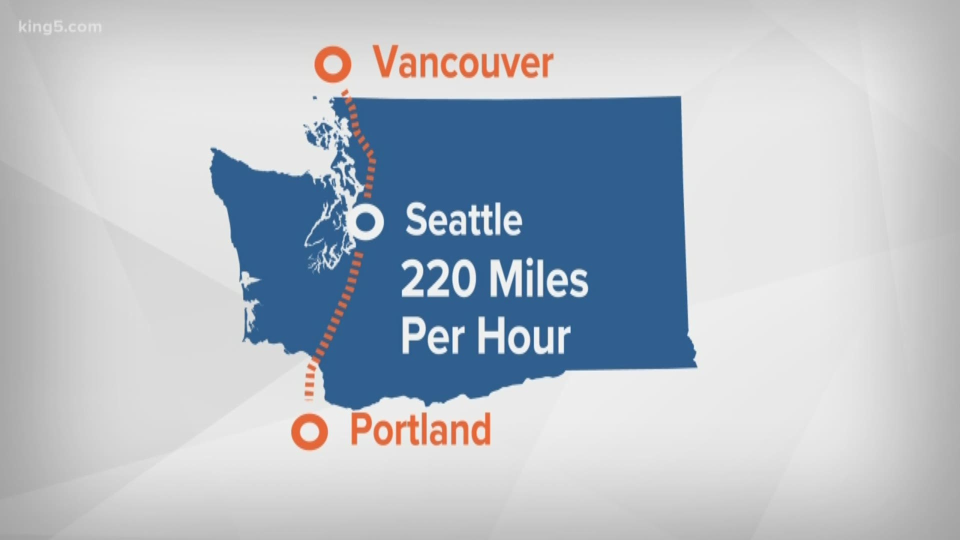 One day, people could be able to get from Seattle to Portland in an hour.