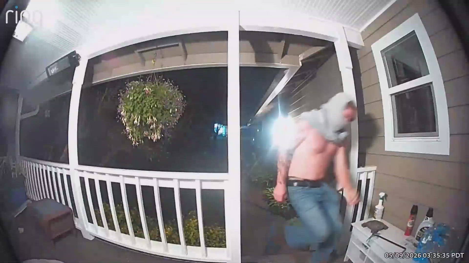Police warn against 'door kicking' trend after man kicks in door at ...