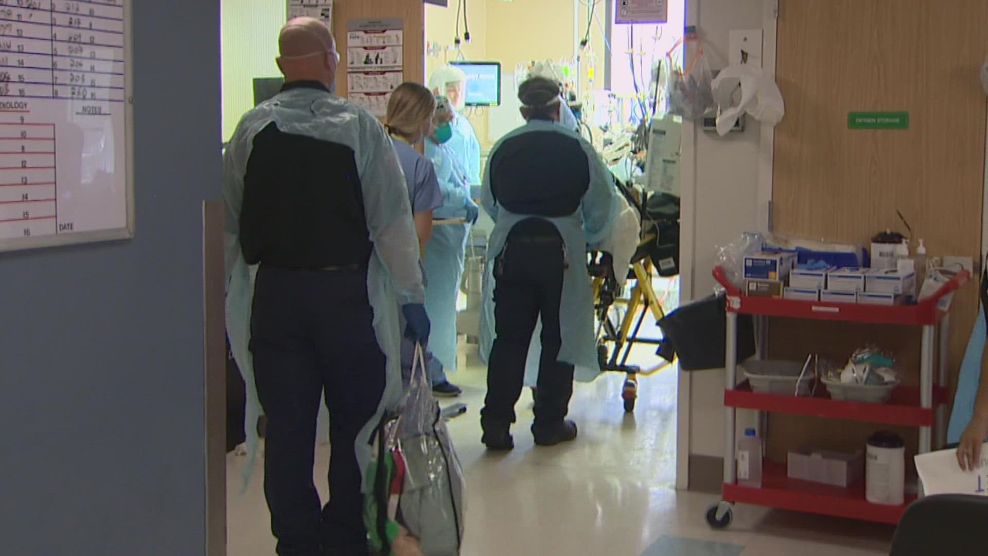 KING 5 goes inside a Harborview intensive care unit where staff are treating people in their 30s and 40s with severe forms of COVID-19.