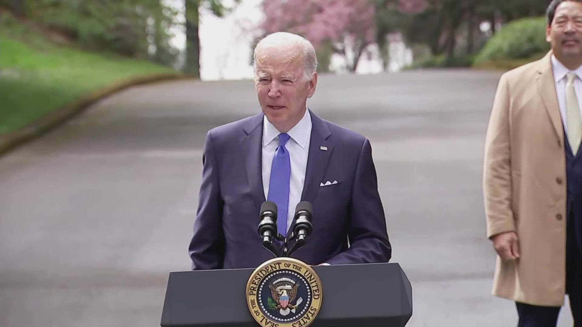 President Biden lays out his environmental plans for the future