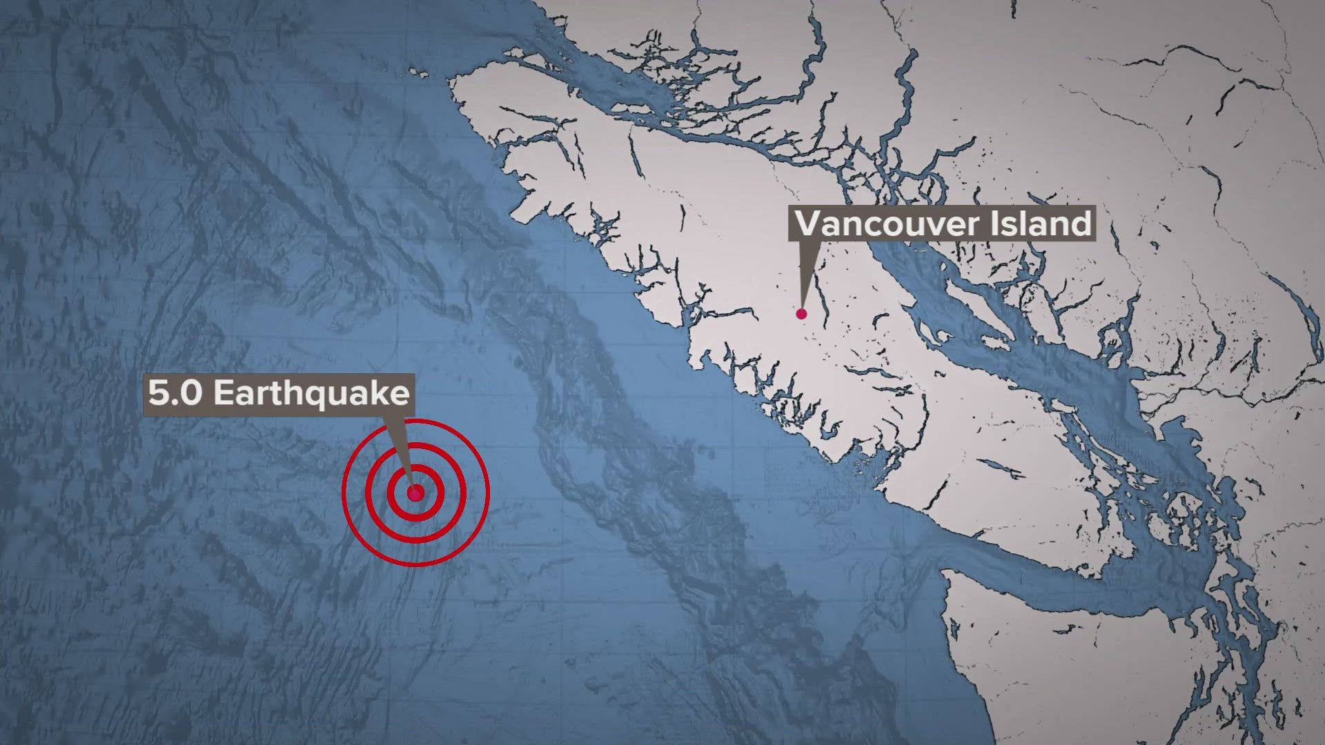 Magnitude 5 earthquake recorded off the coast of Vancouver Island | kgw.com