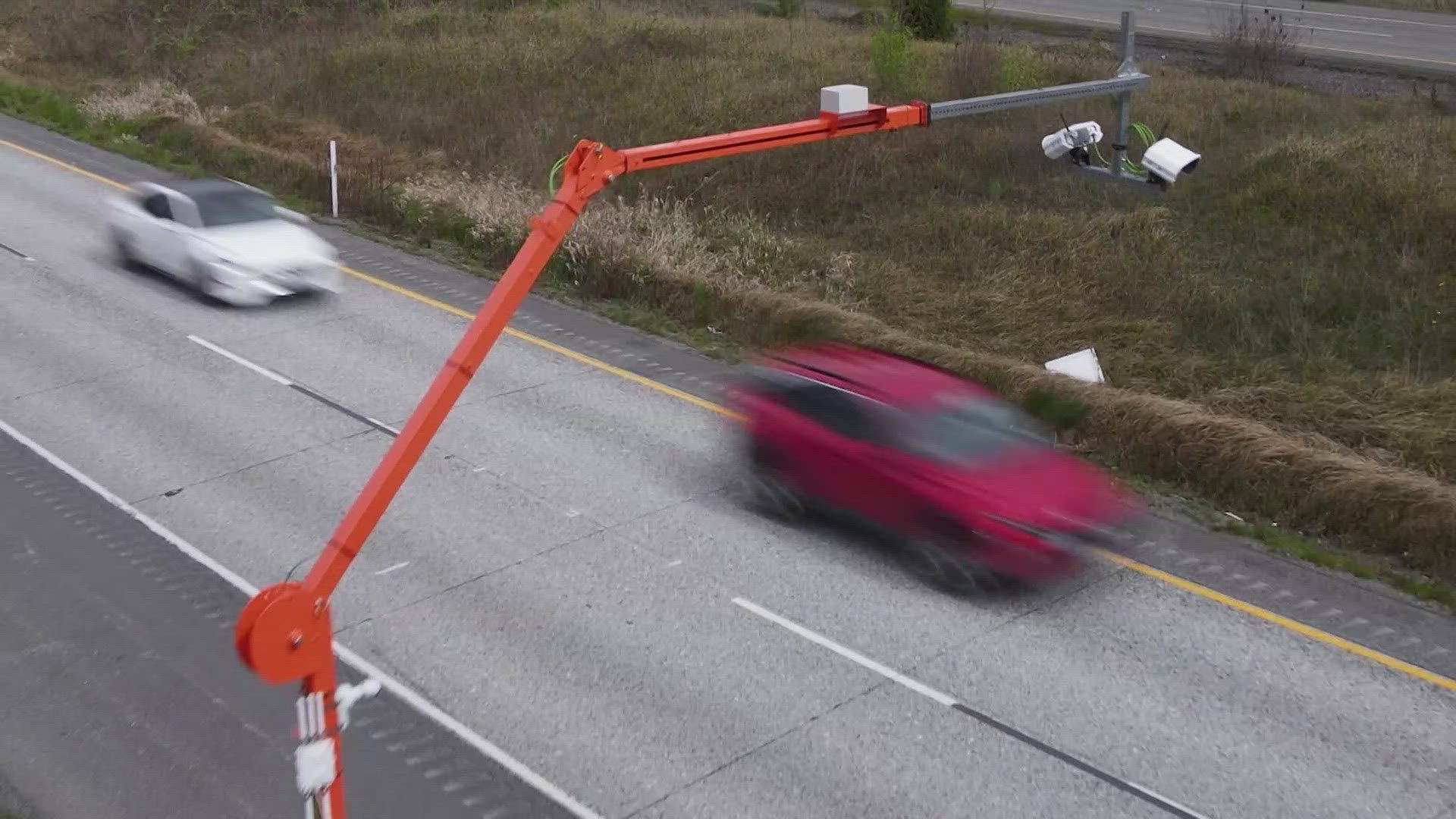 The pilot program will issue notices, not tickets. Permanent cameras will be up to the state legislature.