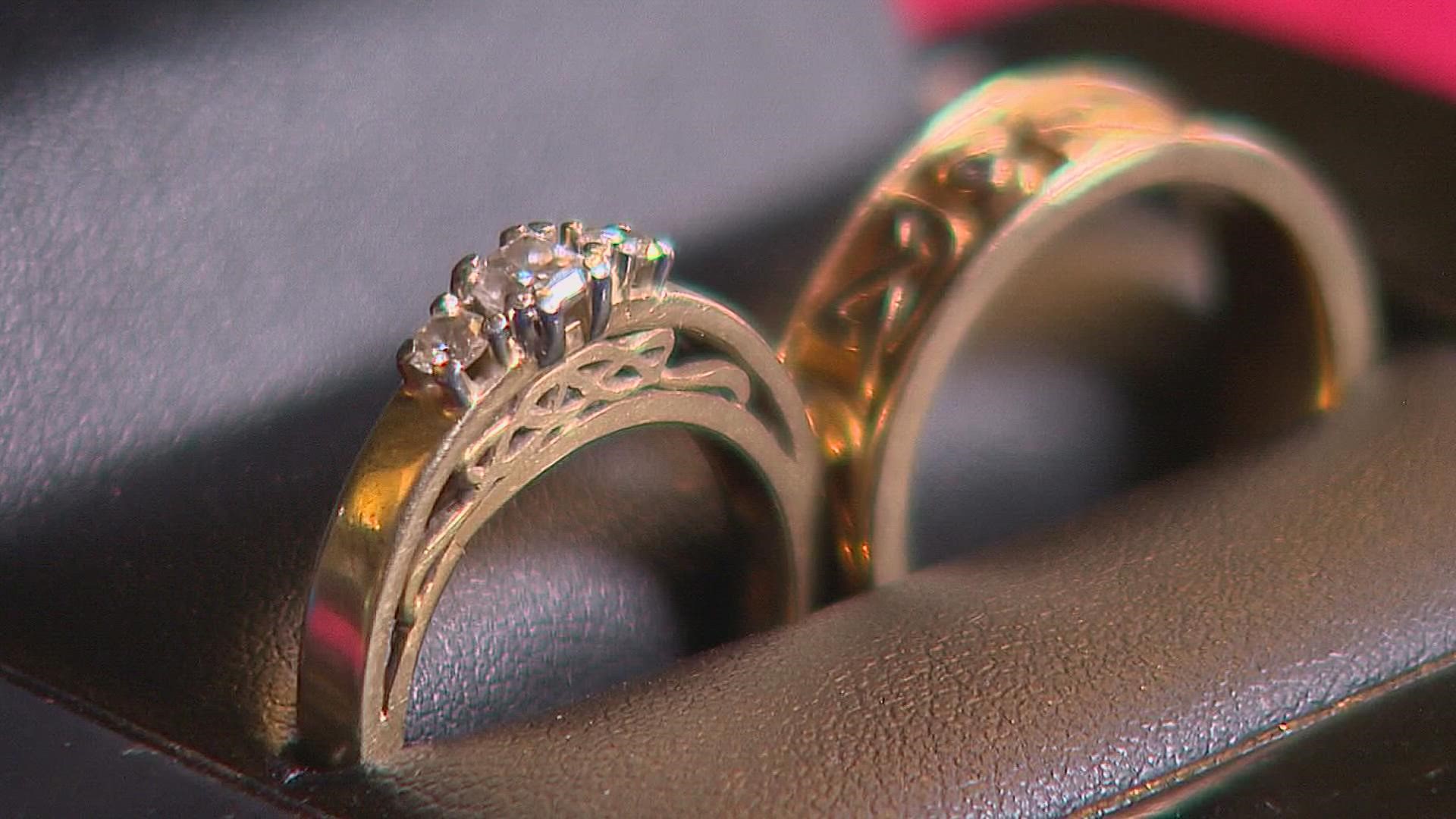 The Mahar-Wieser family was vacationing in Mexico in April 2019 when a wedding ring vanished.