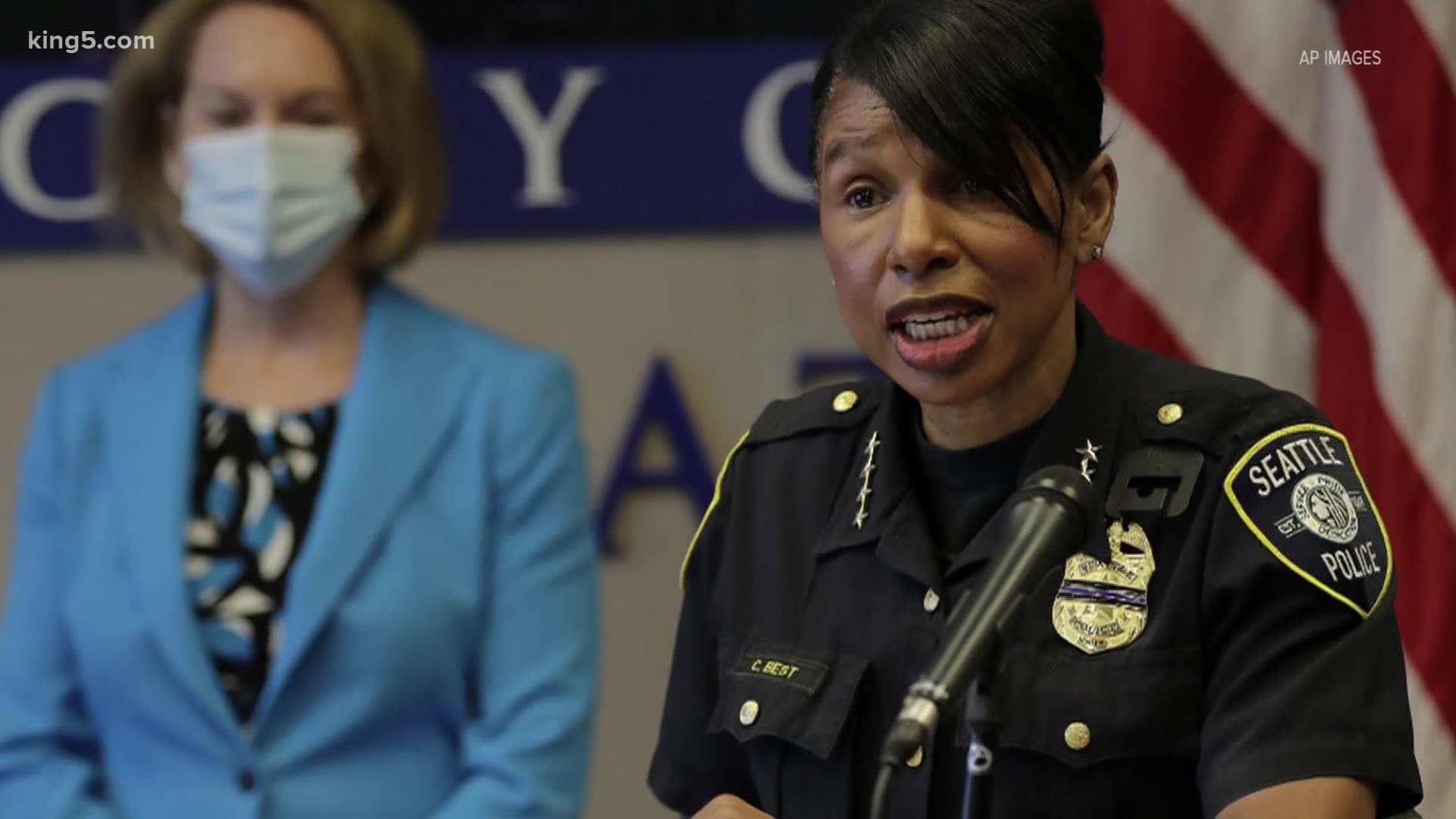 Seattle Police Chief Carmen Best announced that she will be retiring next month.