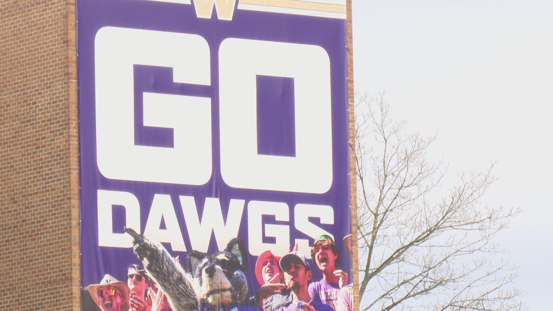 The love for the team has been felt throughout the University of Washington campus.
