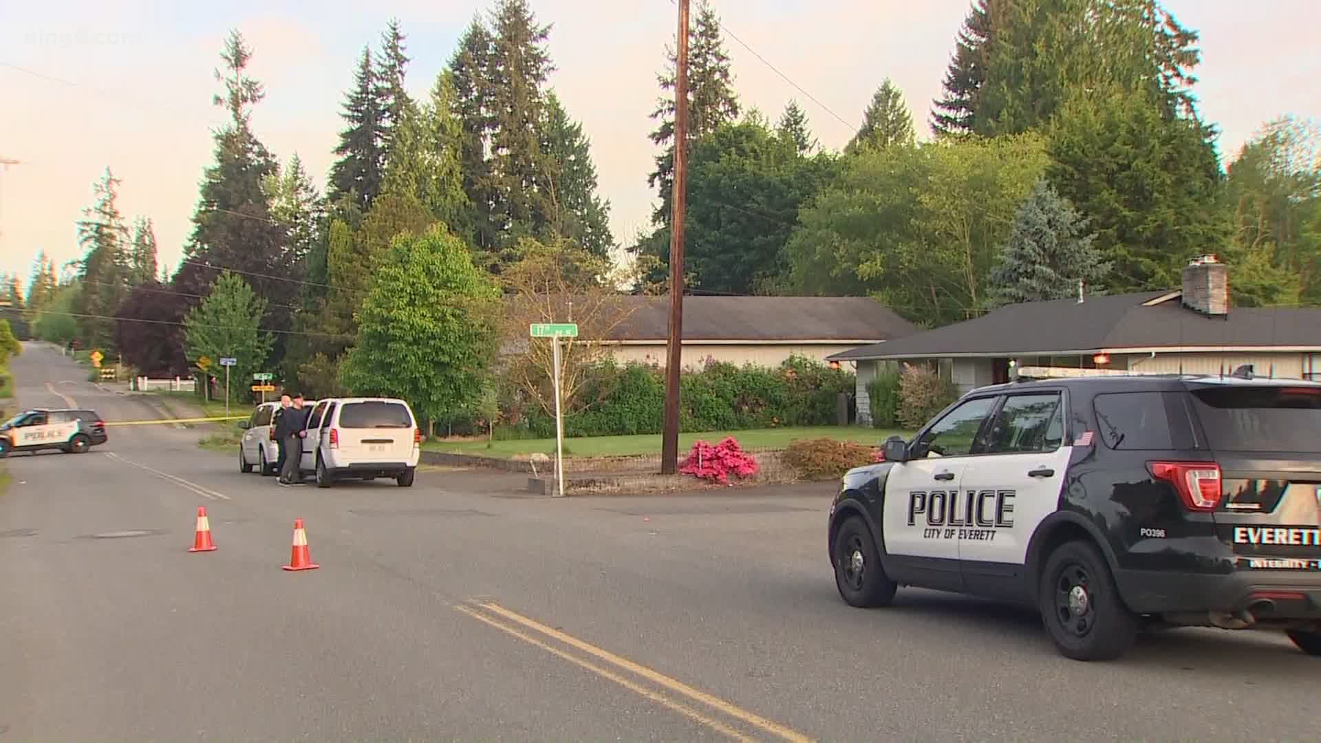 An Everett man shot and killed a burglar inside his home early Thursday morning.