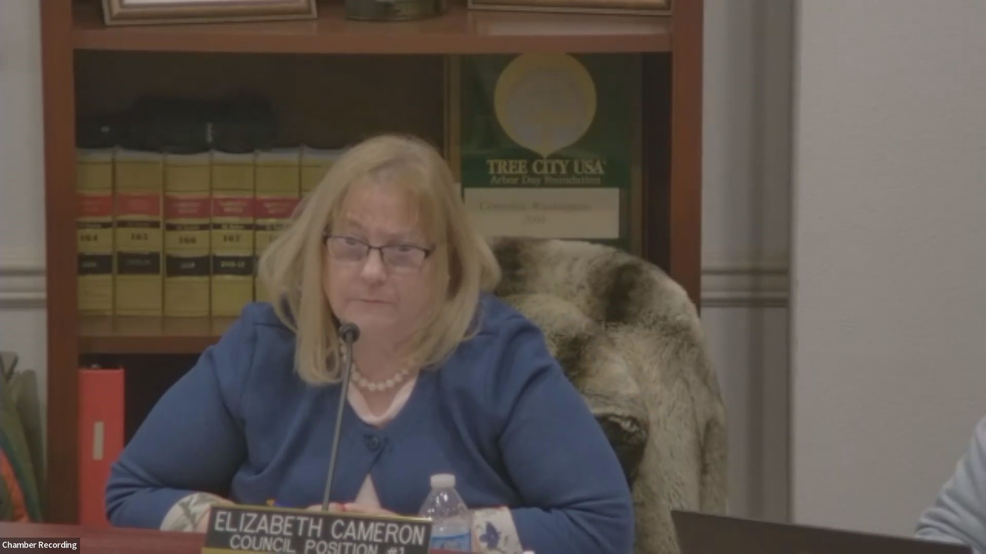 Centralia City Councilmember Elizabeth Cameron first defends a controversial religion, then disavows white supremacy in a subsequent statement.