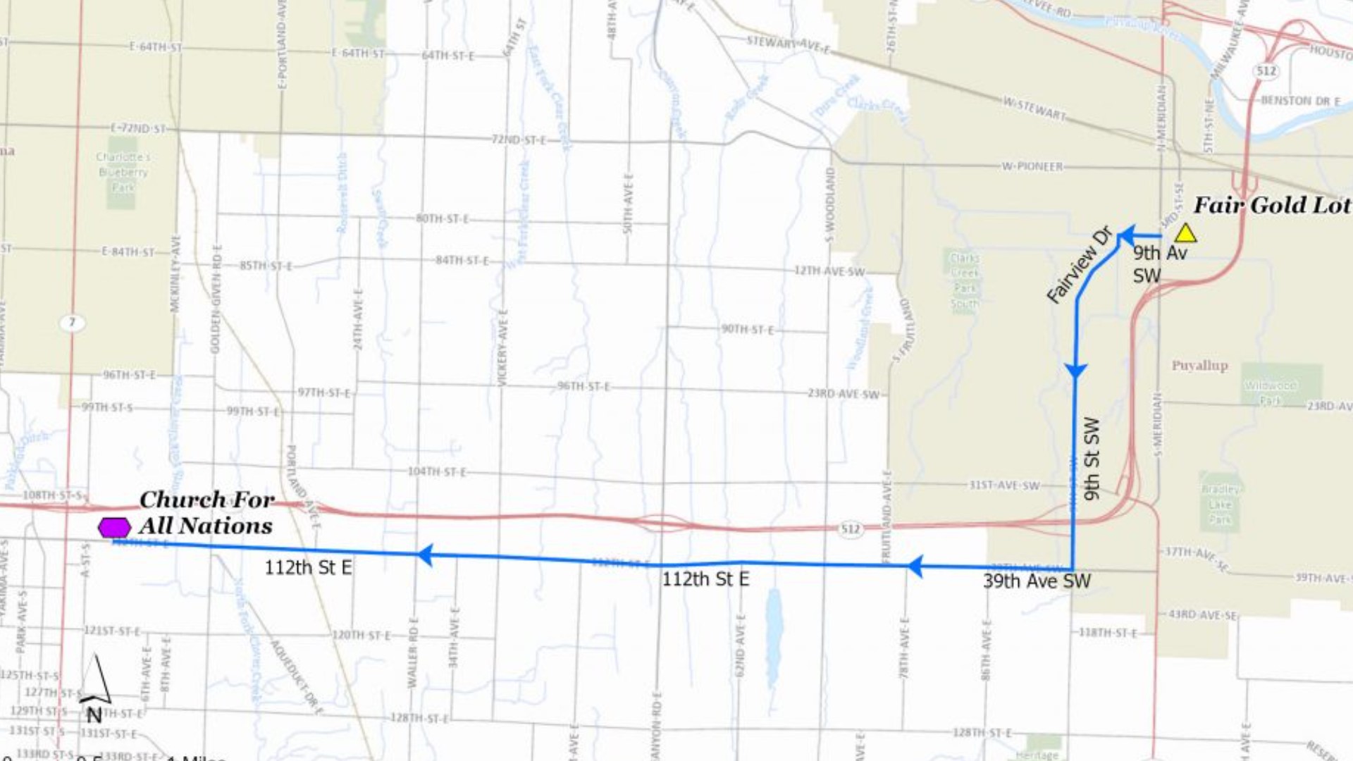 Procession route for fallen Pierce County Deputy Dom Calata | kgw.com