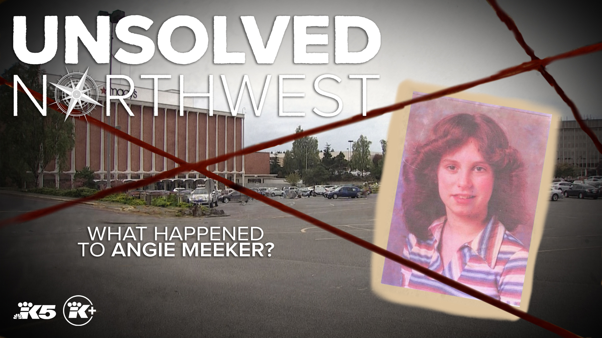 Angie Meeker left to go to the Tacoma Mall in 1979 and was never seen again.