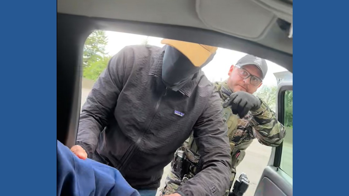 Family says 14-year-old boy was left in vehicle after father's ICE arrest during traffic stop on I-5