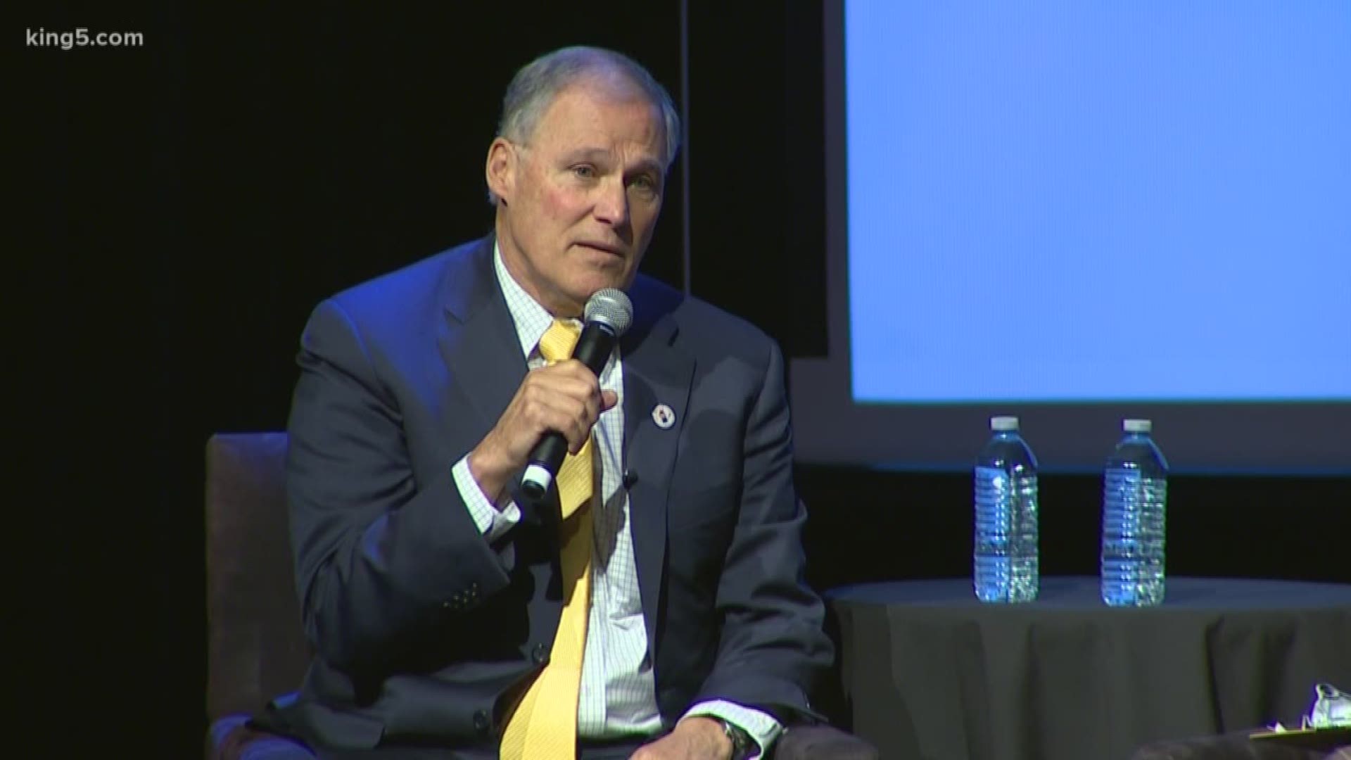 Washington Governor Jay Inslee said Thursday night he is "seriously thinking" about a 2020 presidential run.