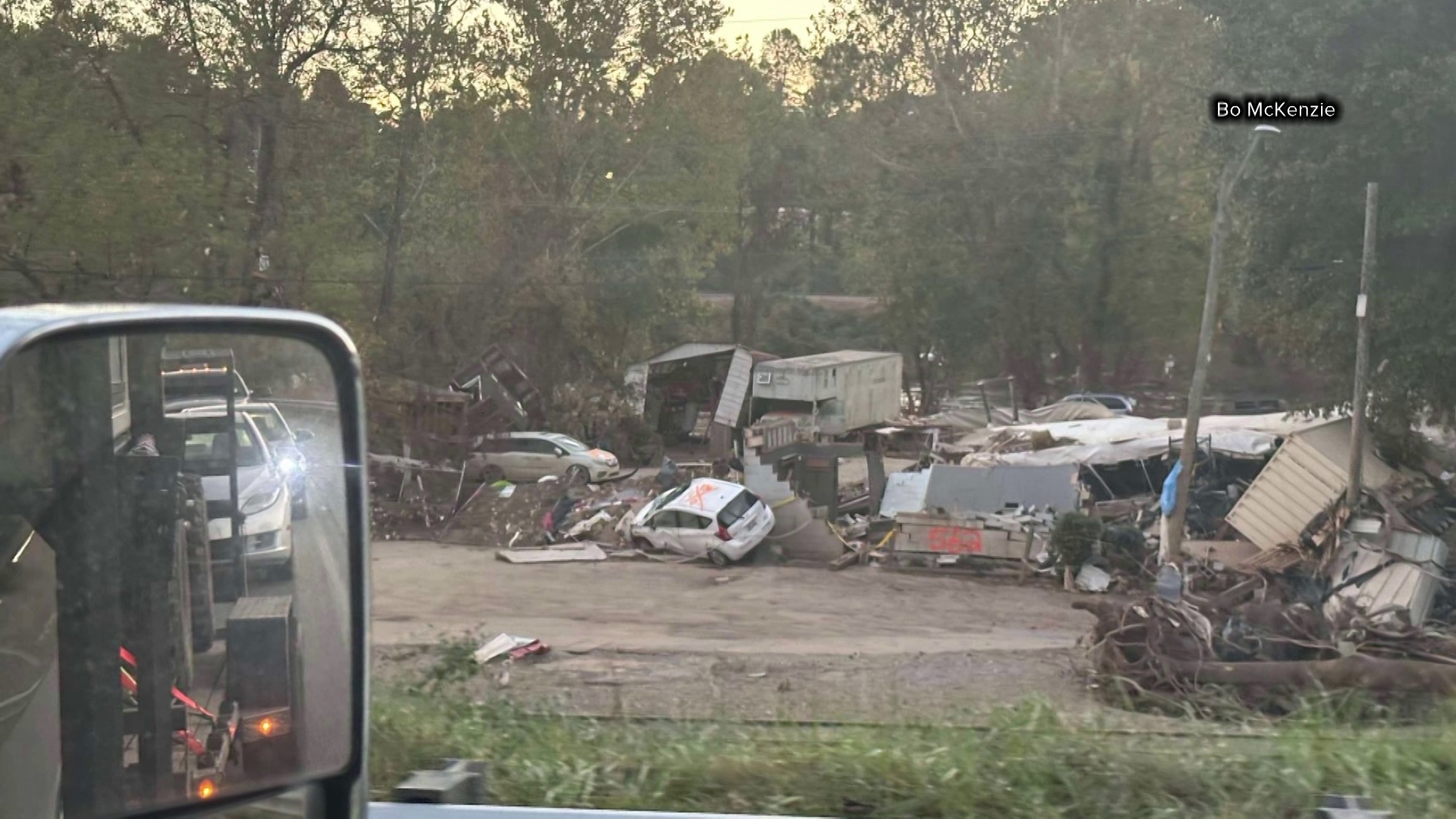 Bo McKenzie traveled more than 2,800 miles to help people affected by Hurricane Helene.