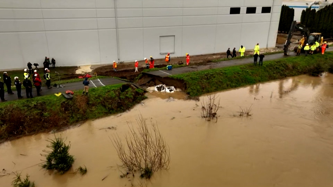 Flash flood warning expires after levee breach in western Washington ...